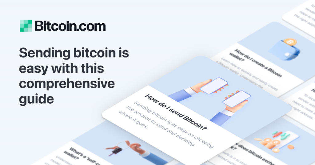 How do I send Bitcoin? | Learn all about BTC | Get Started with Bitcoin.com